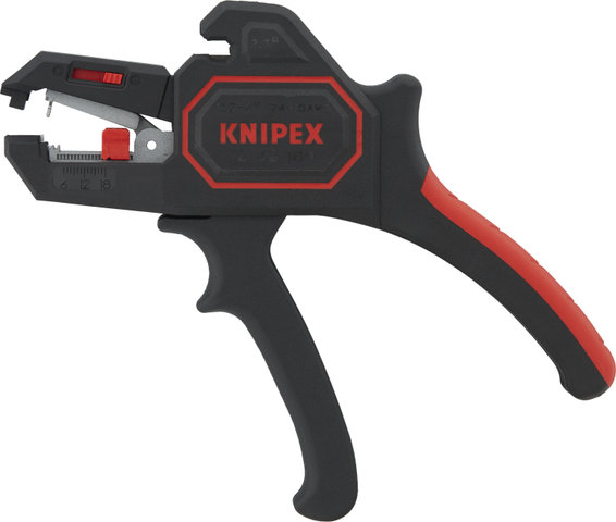 Knipex Pelacables autoajustable - negro-rojo