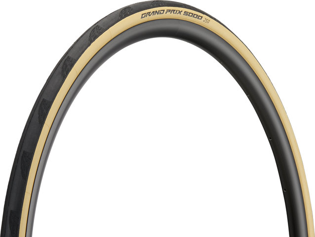 Continental Grand Prix 5000 28" Faltreifen 2er-Set - schwarz-creme/28 "/25 mm/25-622