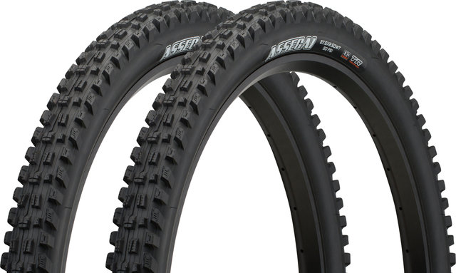 Maxxis Assegai Dual EXO WT TR 27,5" Faltreifen 2er Set - schwarz/27.5 "/63 mm/63-584/2.5 "