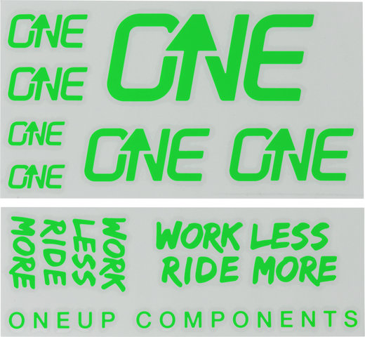 OneUp Components Decal Kit - green