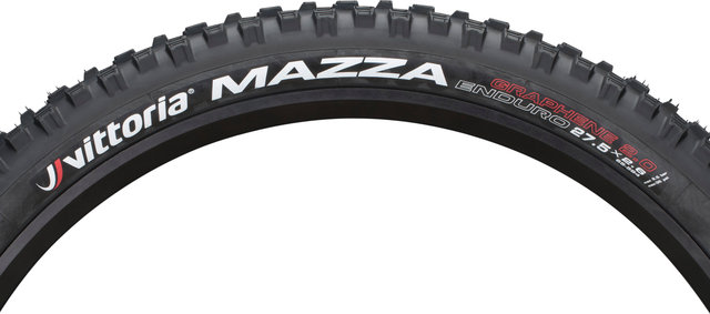 Vittoria Mazza Enduro 2-ply TLR G2.0 27,5+ Faltreifen - schwarz/27.5 "/65 mm/65-584