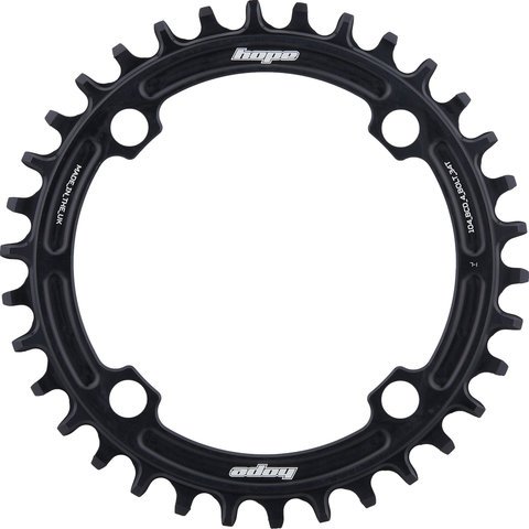 Hope R22 Chainring, 4-arm, 104 mm Bolt Circle Diameter - black/34 