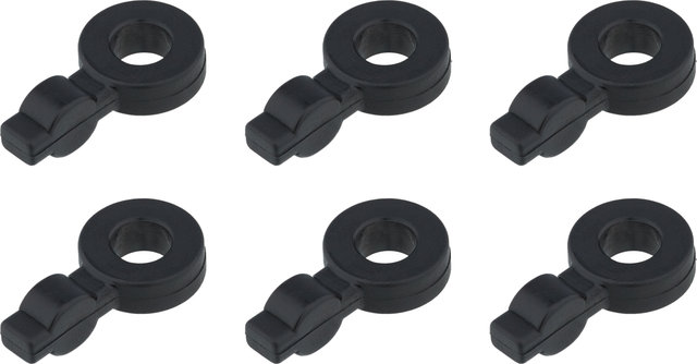 SKS ASR Zylinderstecker 6er Set - schwarz