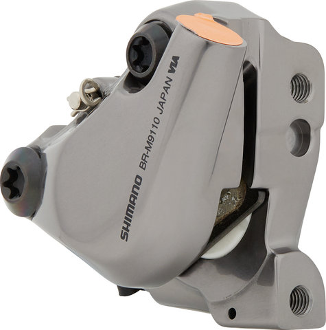 Shimano XTR XC BR-M9110 Brake Caliper w/ Resin Pads - grey/Rear wheel/without