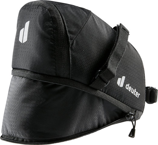 deuter Bike Bag 1.1 + 0.3 Satteltasche - black/1400 ml