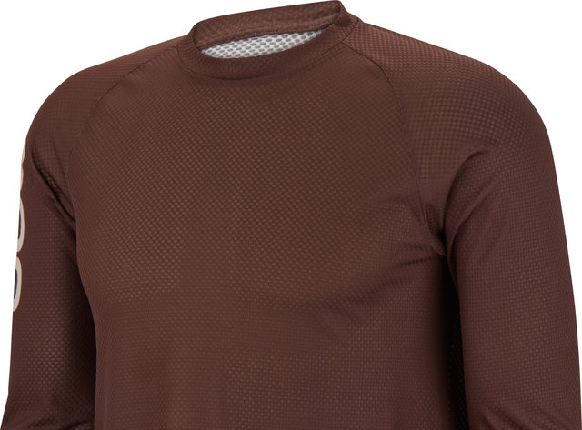 POC MTB Pure LS Jersey - axinite brown-hydrogen white/M