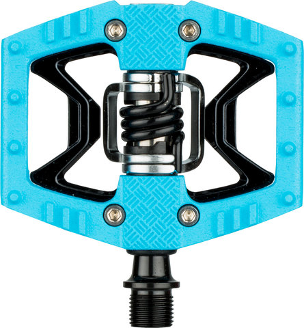 crankbrothers Double Shot 2 Clipless/Platform Pedals - blue-black