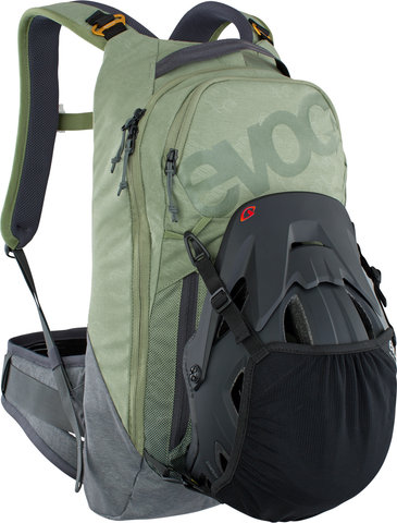 evoc Sac à Dos à Protecteurs Trail Pro 10 - light olive-carbon grey/S/M