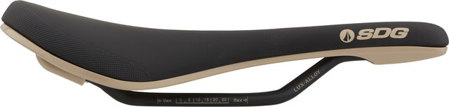 SDG Bel-Air 3.0 Sattel mit Lux-Alloy Streben - black-tan/140 mm