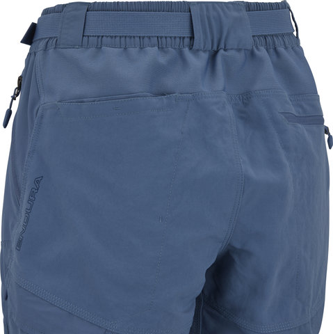 Endura Hummvee Damen Shorts mit Innenhose - blue steel/S