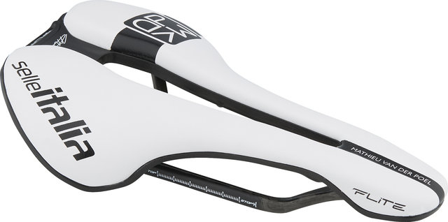 Selle Italia Flite Boost Kit Carbonio Superflow MVDP Edition Saddle - white