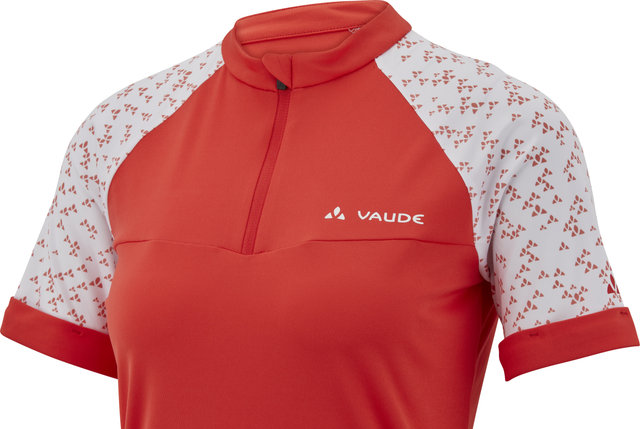 VAUDE Camiseta para damas Womens Ledro Print Shirt - flame/36/XS