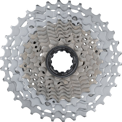 Shimano Cassette CS-HG81-10 de 10 velocidades - plata/11-34