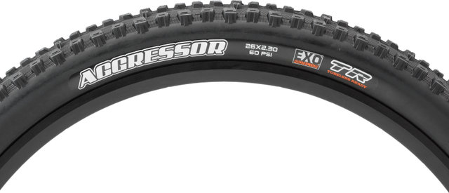 Maxxis Aggressor EXO Protection Dual 26" Faltreifen - schwarz/26 "/58 mm/58-559/2.3 "