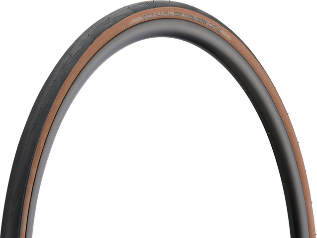 Schwalbe Cubierta plegable One Performance ADDIX RaceGuard E-25 28" - negro-bronze skin/28 /25 /25-622