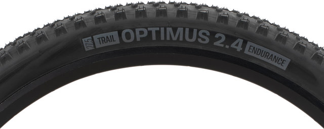 e*thirteen Optimus Endurance Trail 27.5" Folding Tyre - stealth black/27.5 /62 mm/62-584/2.4 