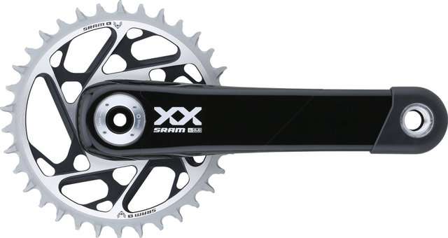 SRAM XX SL Eagle Transmission T-Type DUB DM 12-fach Carbon Kurbelgarnitur - black/175,0 mm