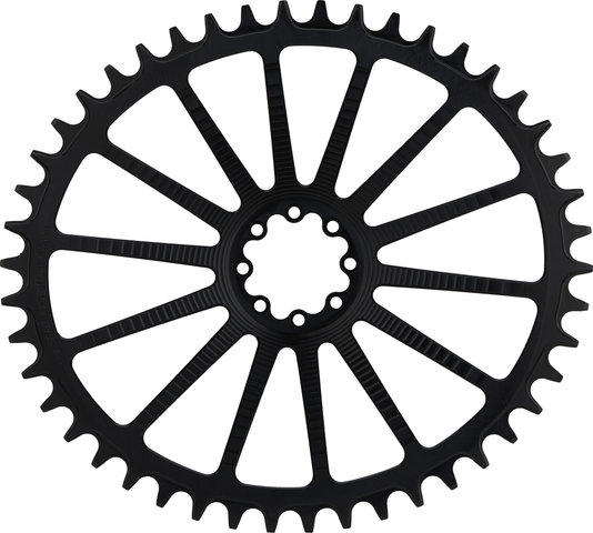 Garbaruk Oval Chainring AXS Road/CX SRAM Direct Mount 8-Hole Single Speed - black/46 