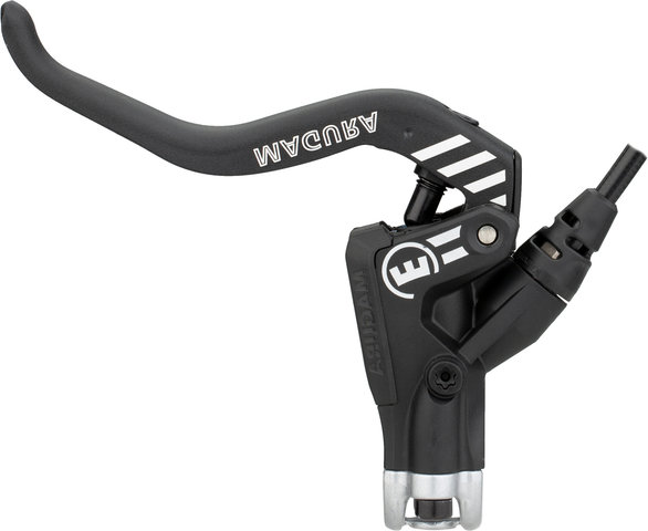 Magura MT4 eSTOP Carbotecture Disc Brake Set - polished black anodized/Set/Flip-Flop (non-side-specific)