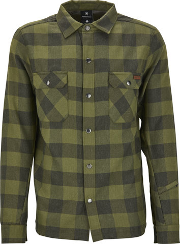 Endura Hummvee Flannel Shirt - bottle green/M