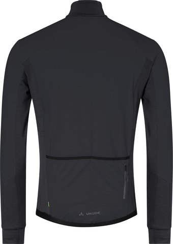 VAUDE Camiseta Mens Kuro Halfzip LS - black/M