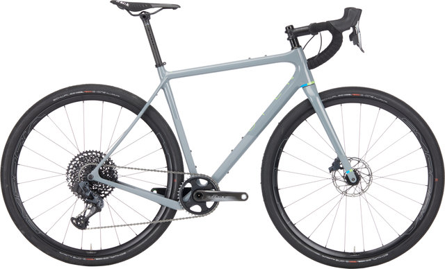 OPEN WI.DE Force Eagle AXS HED 28" Carbon Gravelbike - grey/28"/M