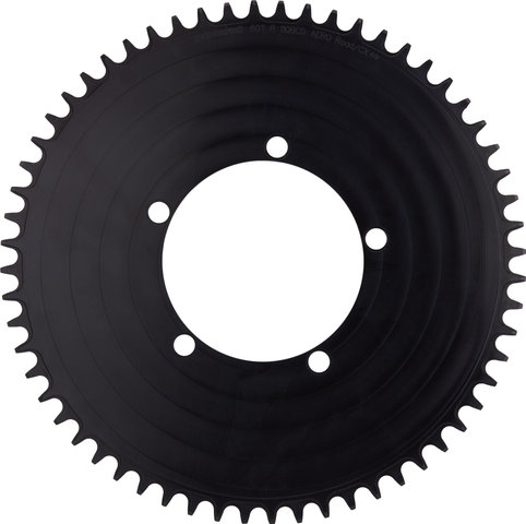 Garbaruk Aero Round Chainring 5-Arm 110 mm BCD - black/60 