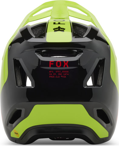 Fox Head Rampage MIPS Fullface-Helm - barge-fluorescent yellow/57 - 58 cm