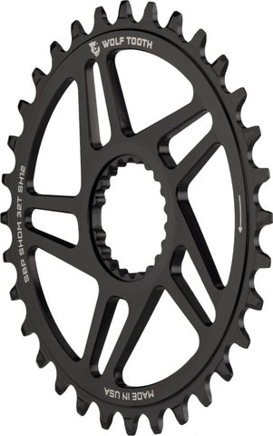 Wolf Tooth Components Direct Mount Boost Shimano Chainring for HG+ 12-speed Chains - black/32 