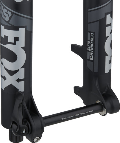 Fox Racing Shox 38 FLOAT 27.5" GRIP2 Performance Elite Boost Suspension Fork - 2022 - matte black/15 mm Thru Axle/170 mm/44 mm/1 1/8" - 1,5" tapered/110 mm/27.5" (650B)/110 mm/110 mm