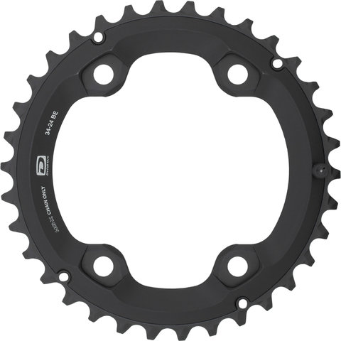 Shimano Deore FC-M6000-2 10-speed Chainring - black/34 