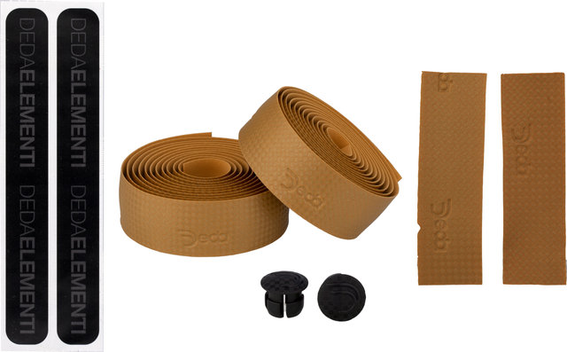 DEDA Handlebar tape - gold-carbon/universal