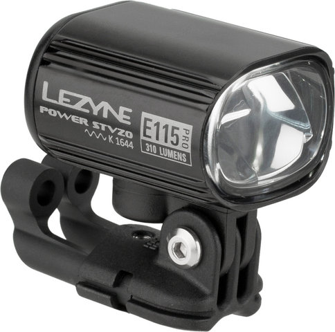 Lezyne Power Pro E115 Switch LED Front Light for E-Bikes - StVZO Approved - black/310