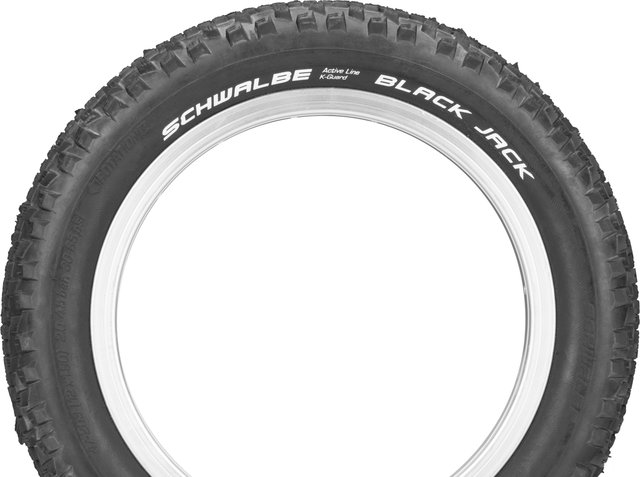 Schwalbe Black Jack 12" Wired Tyre - black/12 /47 mm/47-203/1.9 