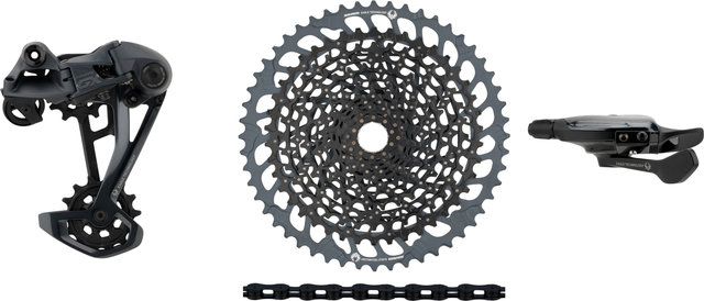 SRAM GX Eagle 1x12-fach Upgrade-Kit mit Kassette - black - XX1 black/SRAM XD/14 Zähne/SRAM XD/ohne/10-52/ohne/ohne