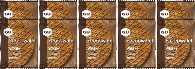 GU Energy Labs Energy Stroopwafel - 10 pieces - campfire s´mores