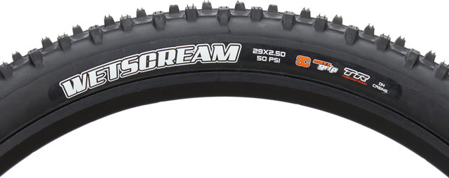 Maxxis WetScream 3C MaxxGrip DH TR 29" Faltreifen - schwarz/29 "/55 mm/55-622/2.5 "