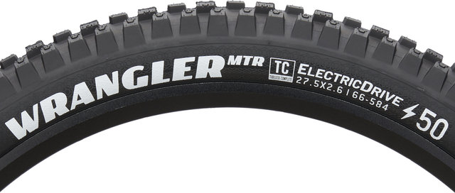 Goodyear Wrangler MTR ElectricDrive Tubeless Complete 27.5" Folding Tyre - black/27.5 /65 mm/65-584/2.6 