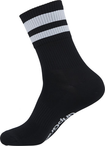 GripGrab Original Stripes Performance Crew Socken - black/41 - 44