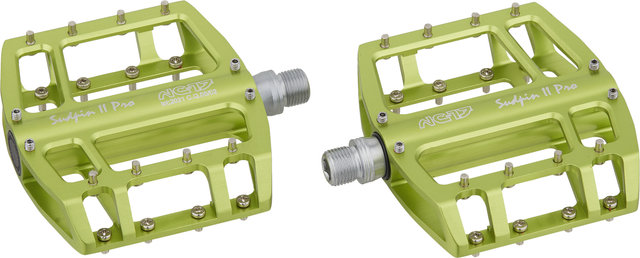 NC-17 Sudpin II Pro Platform Pedals - green