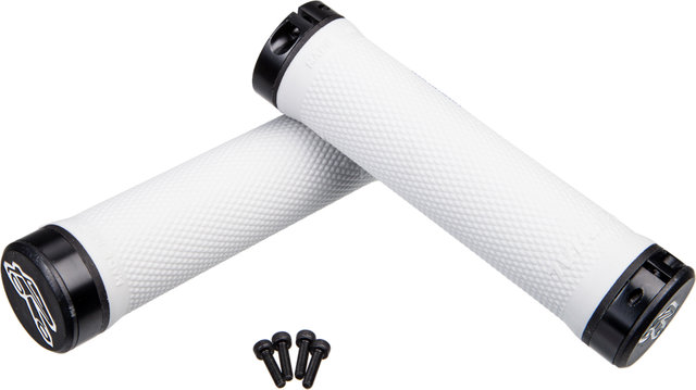 Renthal Lock on Handlebar Grips - white