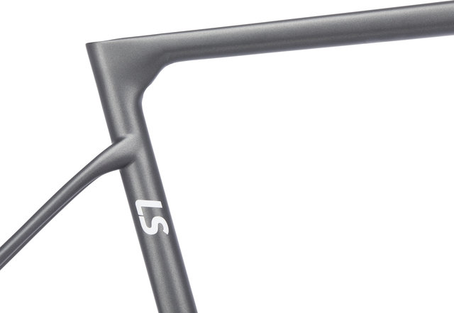 Factor LS Disc Carbon Gravel Frameset - gunmetal/M/12 mm Thru Axle