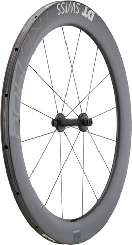 DT Swiss TRC 1400 DICUT 65 Carbon 28" Tubular Laufradsatz - schwarz/100 mm/28"/100 mm/100 mm/120 mm