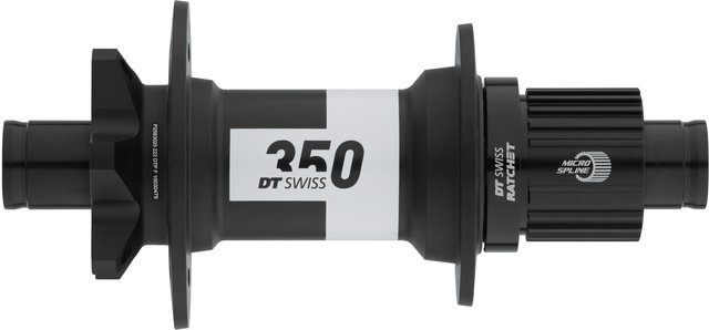 DT Swiss 350 Classic MTB Boost 6-Bolt Disc Rear Hub - black/Shimano Micro Spline/28/Shimano Micro Spline