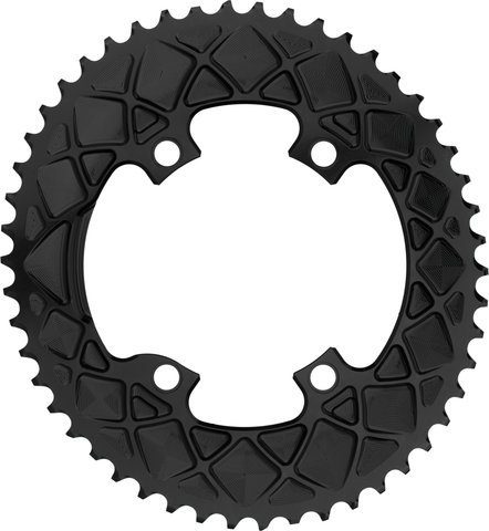 absoluteBLACK Oval Road 110/4 Chainring for Shimano Dura-Ace R9100 / Ultegra R8000 - black/50 