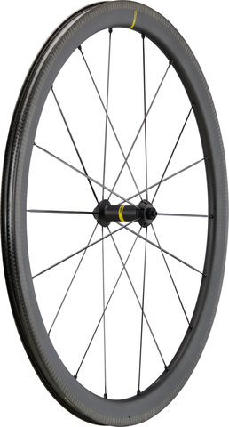 Mavic Cosmic SLR 40 Carbon Laufradsatz - schwarz/Non Boost/Non Boost/130 mm/100 mm/28"/Shimano Road/100 mm/Shimano Road/100 mm/130 mm