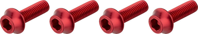 Wolf Tooth Components Tornillos para portabotellas - red