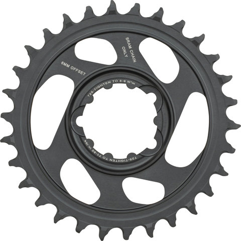 SRAM Plato X-Sync 2 Eagle Direct Mount 6 mm - lunar grey-polar grey/30 