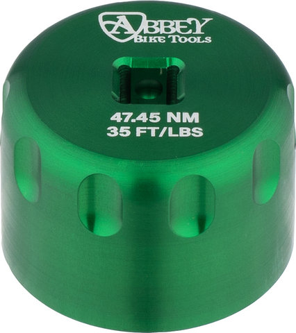 Abbey Bike Tools Bottom Bracket Socket Common Tool - green