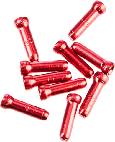 Jagwire Ferrules for Brake/Shifter Cables - 10 pcs. - red